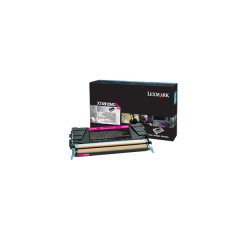 Lexmark X748H2MG Toner cartridge magenta, 10K pages ISO/IEC 19798 for Lexmark X 748 Image