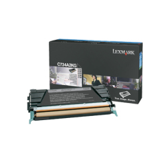 Lexmark C734A2KG Toner-kit black, 8K pages/5% for Lexmark C 734/736 Image