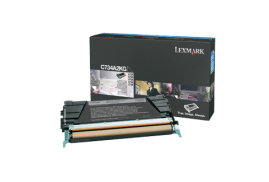 Lexmark C734A2KG Toner-kit black, 8K pages/5% for Lexmark C 734/736