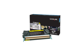 Lexmark X748H2YG Toner cartridge yellow, 10K pages ISO/IEC 19798 for Lexmark X 748