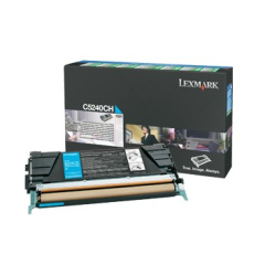 Lexmark C5240CH Toner-kit cyan high-capacity return program, 5K pages/5% for Lexmark C 524/532/534 Image