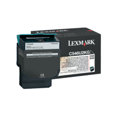 Lexmark C546U2KG Toner black, 8K pages ISO/IEC 19798 for Lexmark C 546 Image