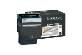 Lexmark C546U2KG Toner black, 8K pages ISO/IEC 19798 for Lexmark C 546