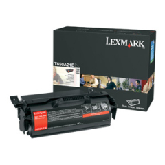 Lexmark T650A21E Toner cartridge black, 7K pages ISO/IEC 19752 for Lexmark T 650/654 Image