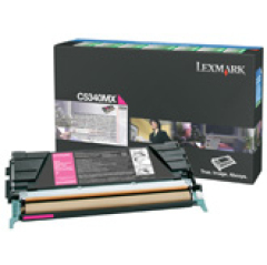 Lexmark C534X3MG Toner-kit magenta Project, 7K pages/5% for Lexmark C 534 Image