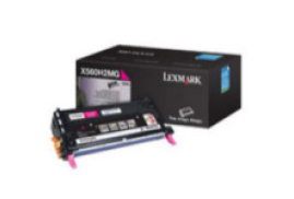 Lexmark X560H2MG Toner cartridge magenta, 10K pages ISO/IEC 19752 for Lexmark X 560