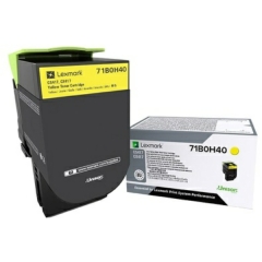 Lexmark 71B0H40 Toner-kit yellow, 3.5K pages ISO/IEC 19752 for Lexmark CS 417/517 Image