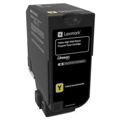 Lexmark 84C2HY0 Toner-kit yellow return program, 16K pages for Lexmark CX 725 Image