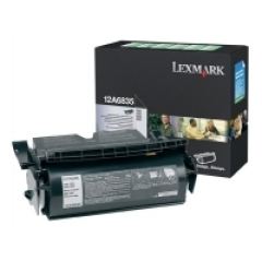 Lexmark 12A6835 Toner cartridge black high-capacity return program, 20K pages ISO/IEC 19752 for Lexm Image