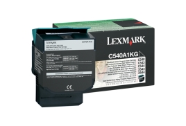 Lexmark C540A1KG Toner black return program, 1K pages ISO/IEC 19798 for Lexmark C 540/544/546