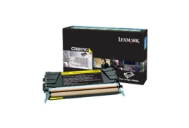 Lexmark C748H3YG Toner cartridge yellow Project, 10K pages ISO/IEC 19798 for Lexmark C 748