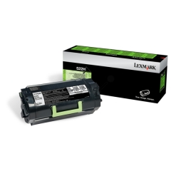 Lexmark 522H Black Toner Cartridge 25K pages - LE52D2H00 Image