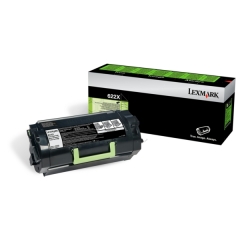 Lexmark 622X Black Toner Cartridge 45K pages - LE62D2X00 Image