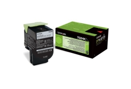 Lexmark 702HK Black Toner Cartridge 4K pages - LE70C2HK0