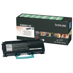 Lexmark E360H11E Toner-kit return program, 9K pages/5% for Lexmark E 360/460/462 Image