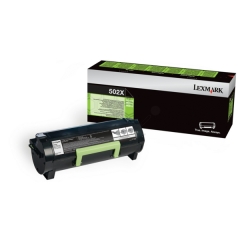 Lexmark 502X Black Toner Cartridge 10K pages - LE50F2X00 Image