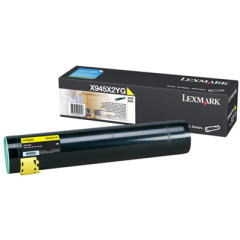 Lexmark X945X2YG Toner yellow, 22K pages ISO/IEC 19752 for Lexmark X 940 Image