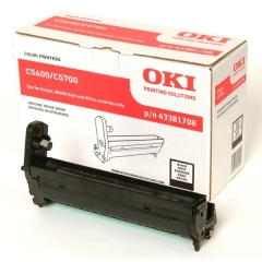 OKI 43381708 Drum kit black, 20K pages for OKI C 5600 Image