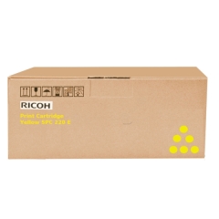 Ricoh C220E Yellow Standard Capacity Toner Cartridge 2k pages for SP C220N - 406106 Image