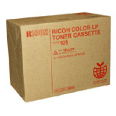 Ricoh 888035/TYPE 105Y Toner yellow, 10K pages/5% 300 grams for Ricoh Aficio AP 3800 C/CL 7000 Image