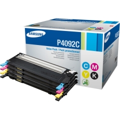 HP SU392A | Samsung CLT-P4092C Multipack of Toners, BK (1,500 pages) + C, M & Y (1,000 pages) Image