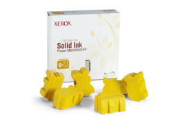 Xerox 108R00748 Dry ink in color-stix yellow, 14K pages 440ml Pack=6 for Xerox Phaser 8860