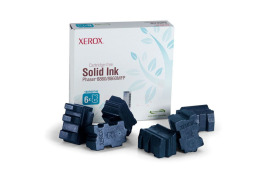 Xerox 108R00746 Dry ink in color-stix cyan, 14K pages Pack=6 for Xerox Phaser 8860