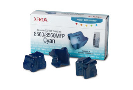 Xerox 108R00723 Dry ink in color-stix cyan, 3x3.4K pages Pack=3 for Xerox Phaser 8560