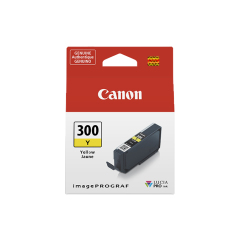4196C001 | Original Canon PFI-300Y Yellow ink, contains 14ml of ink Image