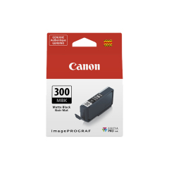 4192C001 | Original Canon PFI-300MBK Matte Black ink, contains 14ml of ink Image