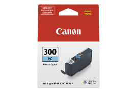 4197C001 | Original Canon PFI-300PC Photo Cyan ink, contains 14ml of ink