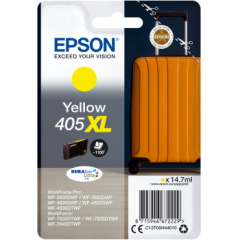 Original Epson 405 XL (C13T05H44010) Ink cartridge yellow, 1.1K pages, 15ml Image
