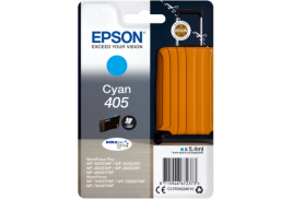 Original Epson 405 (C13T05G24010) Ink cartridge cyan, 300 pages, 5ml