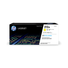 W2122A | HP 212A Yellow Toner, prints up to 4,500 pages Image