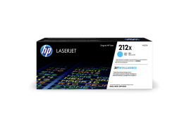 W2121X | HP 212X Cyan Toner, prints up to 10,000 pages