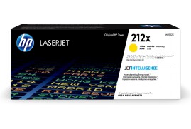 W2122X | HP 212X Yellow Toner, prints up to 10,000 pages