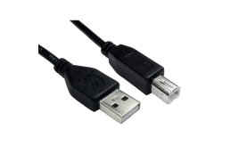 Cables Direct 99CDL2-103 USB cable 3 m USB 2.0 USB A USB B Black