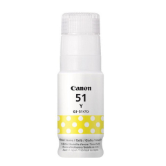 4548C001 | Original Canon GI-51Y Yellow ink, contains 70ml of ink, prints up to 7,700 pages Image