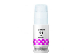 4547C001 | Original Canon GI-51M Magenta ink, contains 70ml of ink, prints up to 7,700 pages
