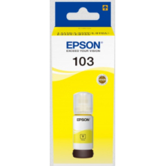 C13T00S44A10 | Original Epson 103 EcoTank Yellow Ink Bottle, 65ml Image
