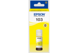 C13T00S44A10 | Original Epson 103 EcoTank Yellow Ink Bottle, 65ml
