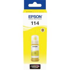Epson 114 Yellow EcoTank Standard Capacity Ink Cartridge 70ml - C13T07B440 Image