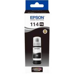 Epson 114 Photo Black EcoTank Standard Capacity Ink Cartridge 70ml - C13T07B140 Image