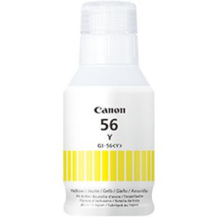 4432C001 | Original Canon GI-56Y Yellow ink, contains 135ml of ink, prints up to 12,000 pages Image