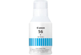 4430C001 | Original Canon GI-56C Cyan ink, contains 135ml of ink, prints up to 12,000 pages