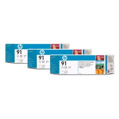 HP C9482A/91 Ink cartridge photo gray 775ml Pack=3 for HP DesignJet Z 6100 Image