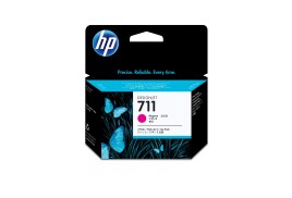 HP 711 Magenta Standard Capacity Ink Cartridge 3x 29 ml Multipack - CZ135A