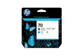 HP C9404A|70 Printhead black matt + cyan 130ml for HP DesignJet Z 2100/5200/5400/PhotoSmart B 9180