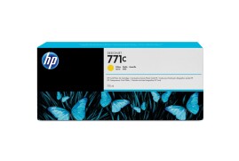 B6Y10A | Original HP 771C Yellow Ink, 775 ml, for DesignJet Z6200