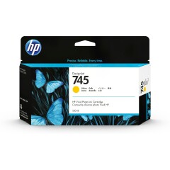 F9J96A | Original HP 745 Yellow Ink, 130ml, for HP DesignJet Z2600 Image